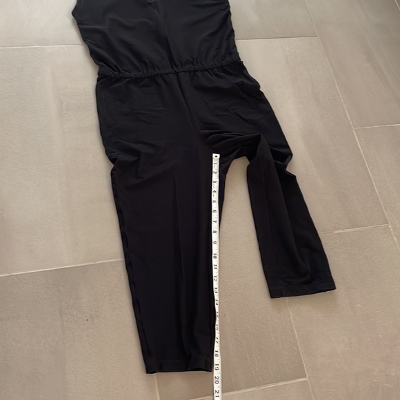 Eileen Fisher black jumpsuit sleeveless - Picture 13 of 16